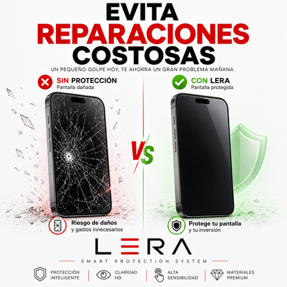 Lámina Mica Vidrio Templado para iPhone Pack X3