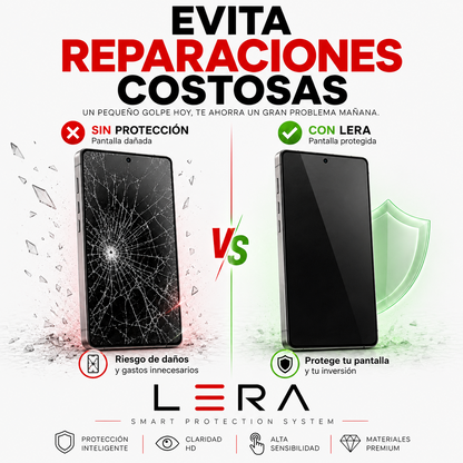 Lámina Mica Vidrio Templado para Samsung Pack X3