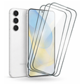 Lámina Mica Vidrio Templado para Samsung Pack X3