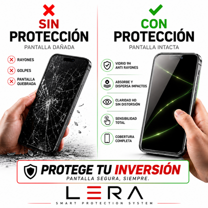 Lamina Mica Vidrio Templado iPhone 17 Auto Instalacion Facil