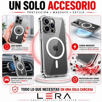 Funda Carcasa Magsafe Transparente para iPhone