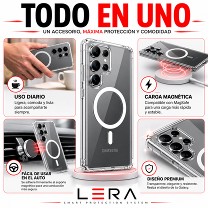 Funda Carcasa Magsafe Transparente para Samsung