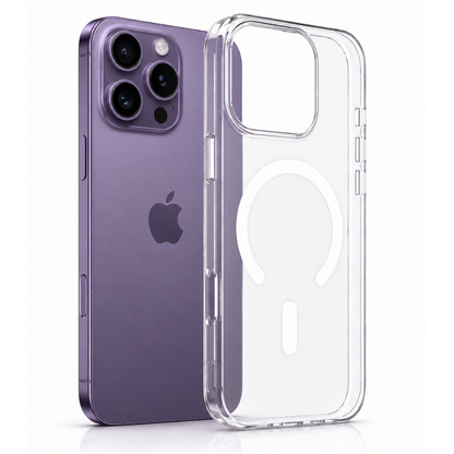 Funda Carcasa Magsafe Transparente para iPhone